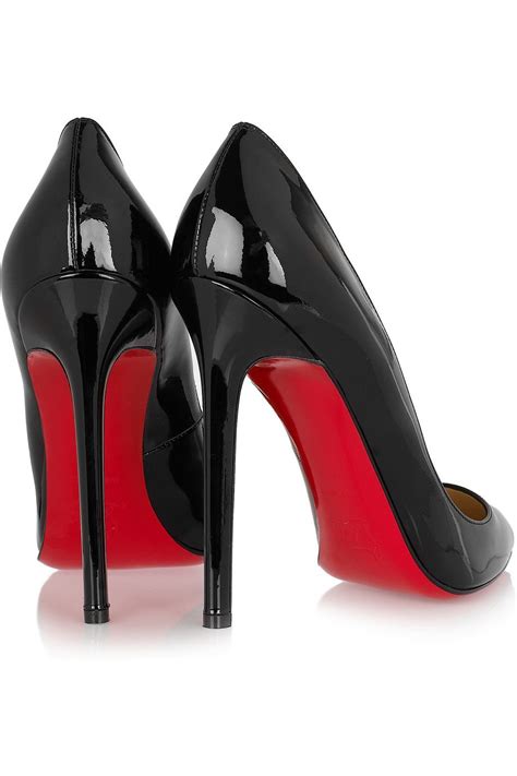 black heels with red soles louis vuitton